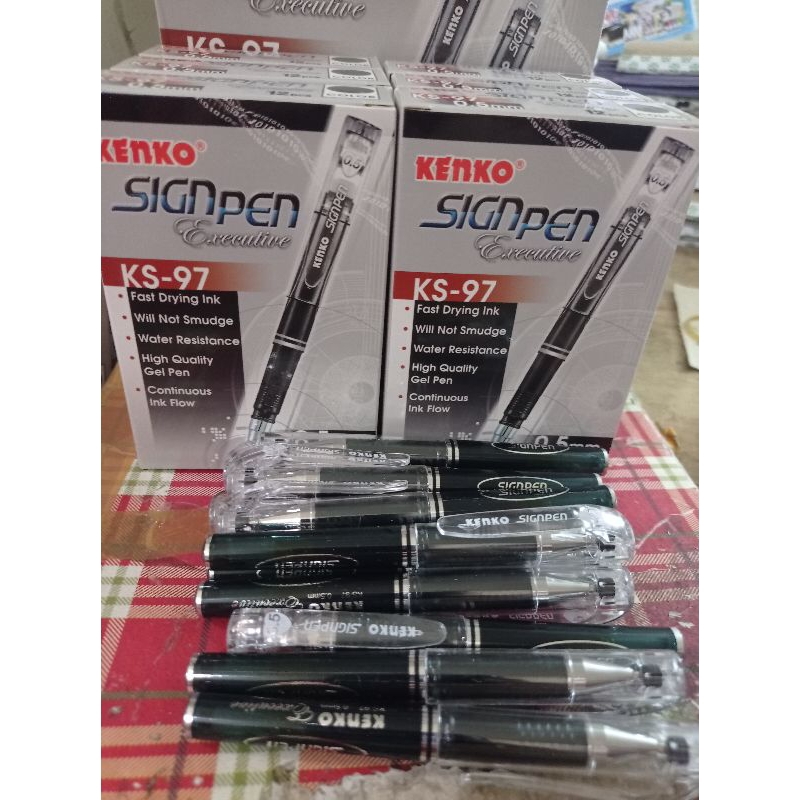 

pen sign pen kenko KS-97 0.5 isi 12pcs