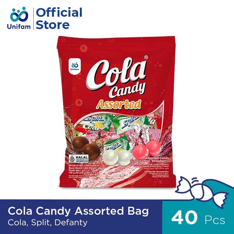 

PERMEN COLA CANDY ISI 40 BUTIR