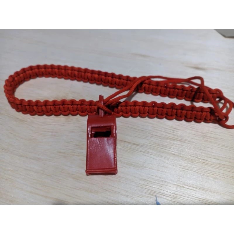 TALI KUR DAN PELUIT/TALI KUR PROFESI/PRAMUKA/MERAH/PUTIH/KUNING