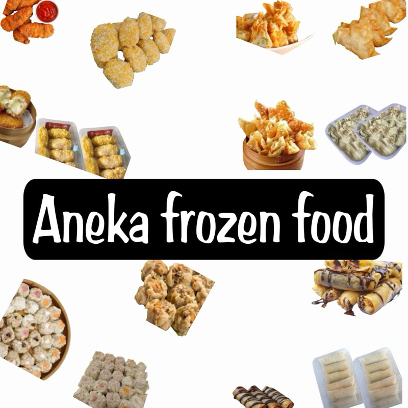 

COD aneka frozen Food udang rambutan/ udang keju/ lumpia udang/ dimsum/ pangsit goreng/ piscok lumer murah