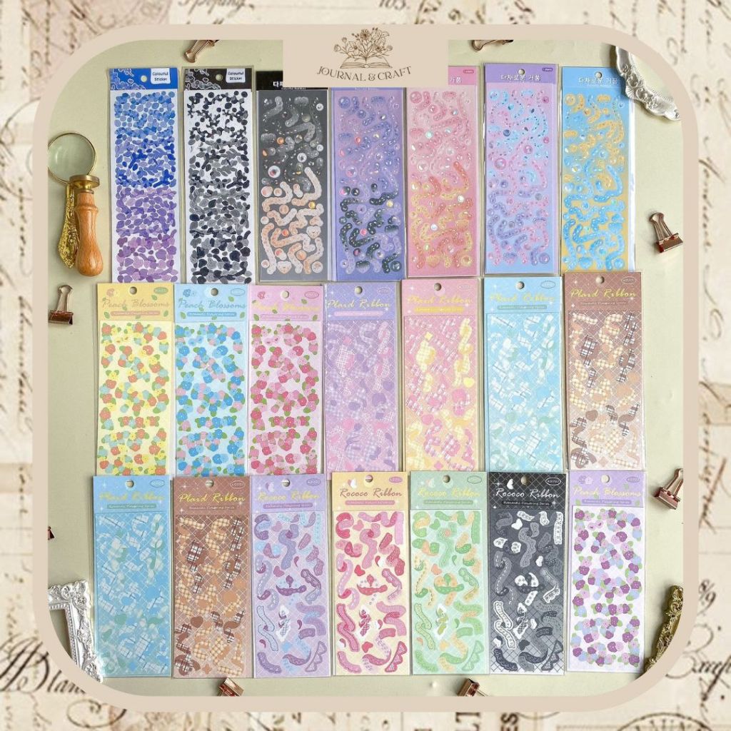 

Stiker Confetti Deco / Stiker Dekorasi / Label Stiker Aesthetic Confetti Murah Stiker Pita confeti Warna Pelangi Anti Air Untuk Dekorasi Scrapbook confetti sticker gliter photocard journal dekorasi