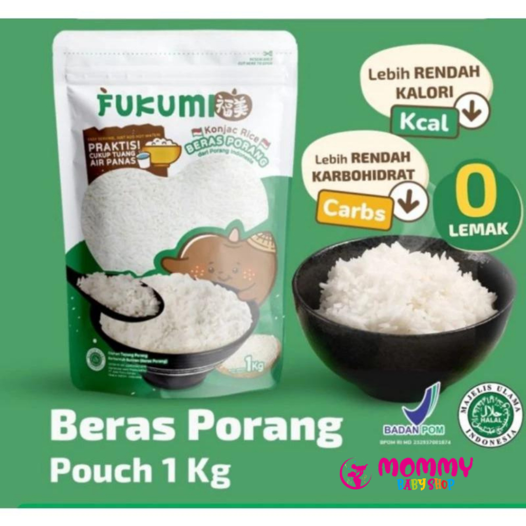 

FUKUMI | Beras Porang - 1KG | Shirataki Rice