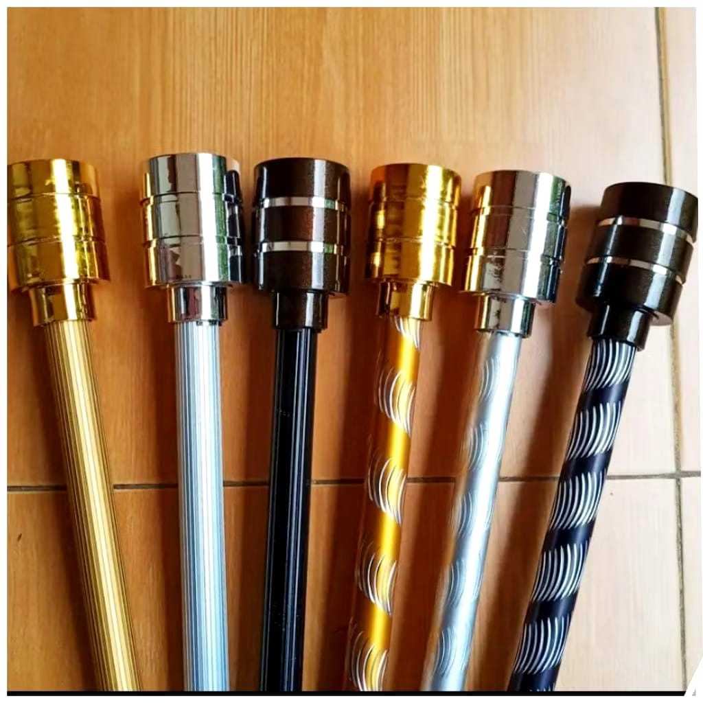 tiang gorden 50cm, 75cm, 1m, 1.25m 1.5m, 2m/ besi gorden / batang gorden (batang gorden full set )