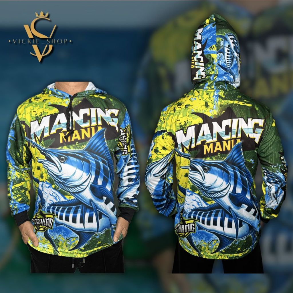 COD BAJU MANCING JERSEY MANCING MARLIN LENGAN PANJANG KAOS MANCING PREMIUM