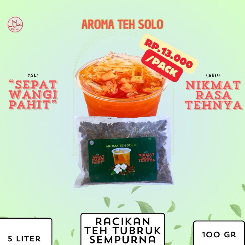 

Teh Solo-Racikan Teh Tubruk Khas Solo