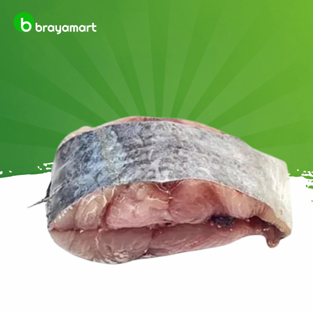 

Ikan tenggiri potong 500 gram Brayamart