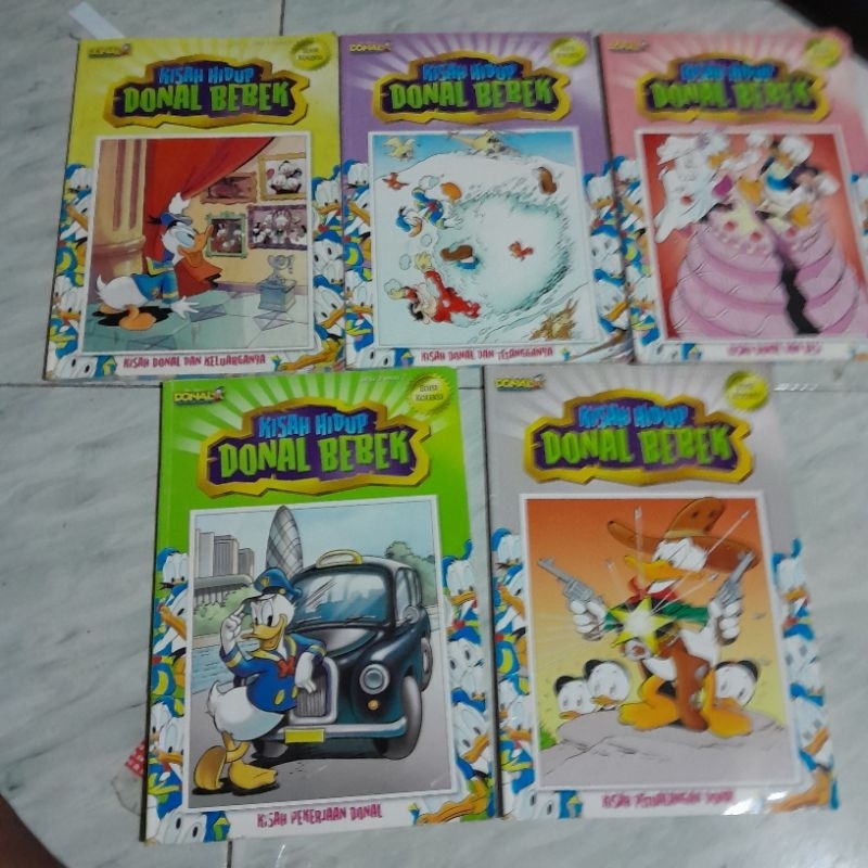 KOMIK BEKAS KISAH HIDUP DONAL BEBEK