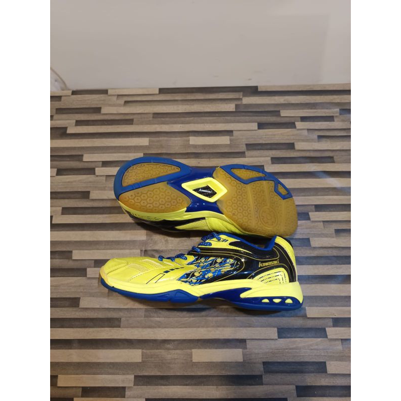 Sepatu Badminton Kawasaki K336 size 43 setara 41 inshole 26,5 cm bekas Good Original