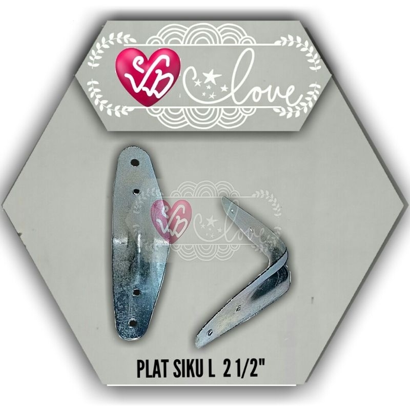 Siku L 2 1/2" x 2 1/2" Siku tatakan
