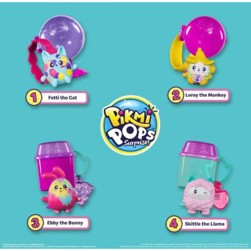 FIGUR MCD MCDONALD'S HAPPY MEAL TOYS - PIKMI POPS