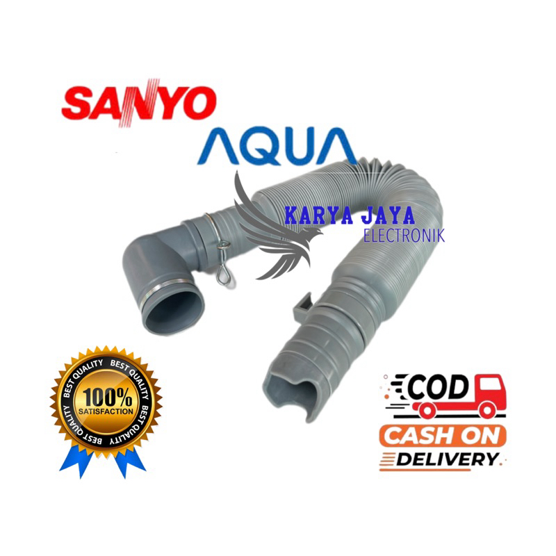 SELANG PEMBUANGAN MESIN CUCI SANYO AQUA 1 TABUNG / TOP LOADING ( BUKAAN PINTU ATAS )