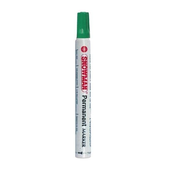 

Snowman Spidol Permanent Marker G12 HIJAU (1 PCS) / Spidol Snowman HIJAU Permanent G12