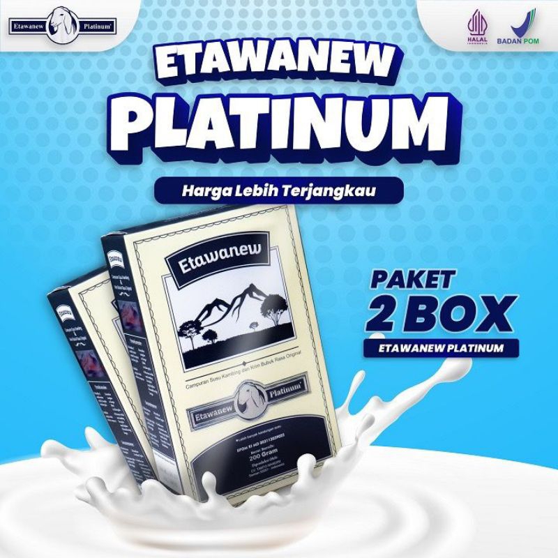 

Susu Etawaku 2 Box - Ampuh Sembuhkan Sakit Pernafasan Sesak Nafas / Bersihkan Nikotin / Batuk Berdahak Flu / Asma / Bron