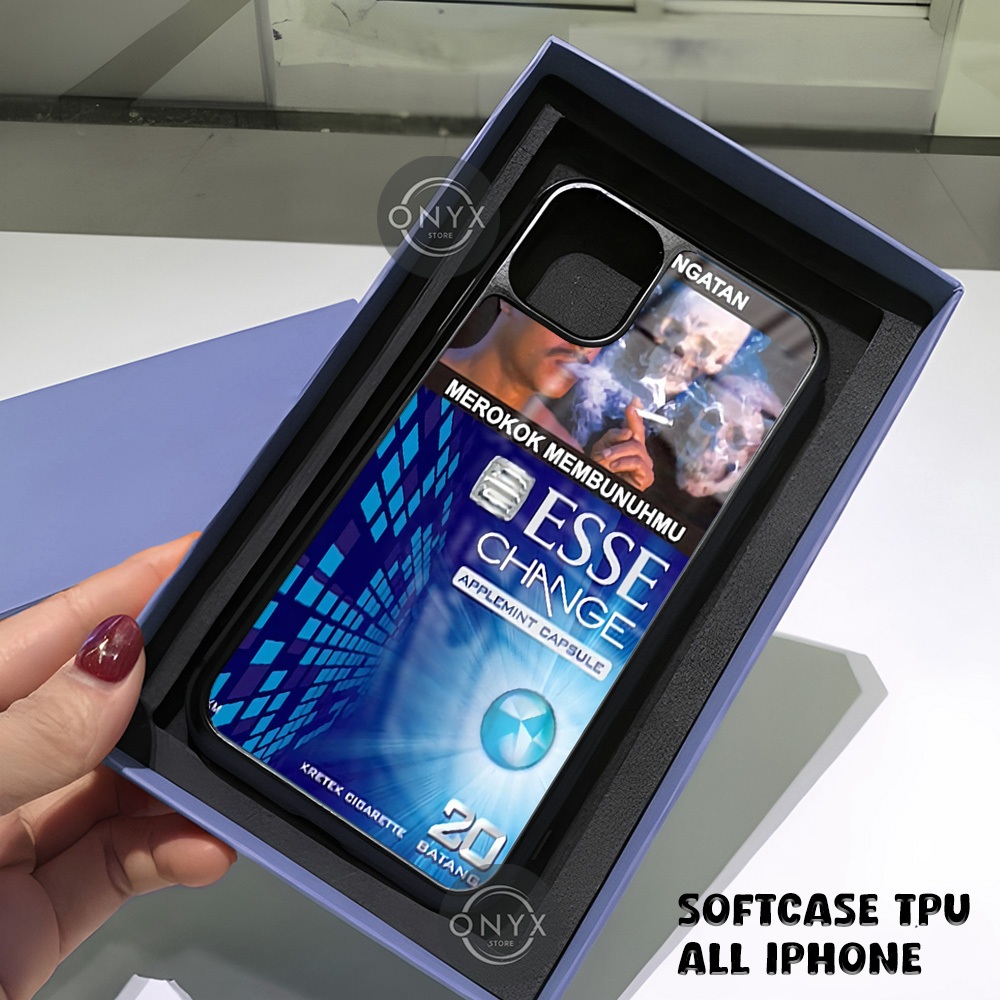 (AA28) Softcase TPU IPHONE 11 | 12 | 13 | 14 | 15 | PRO | PRO MAX | Kesing Keren Iphone | Case Kaca 