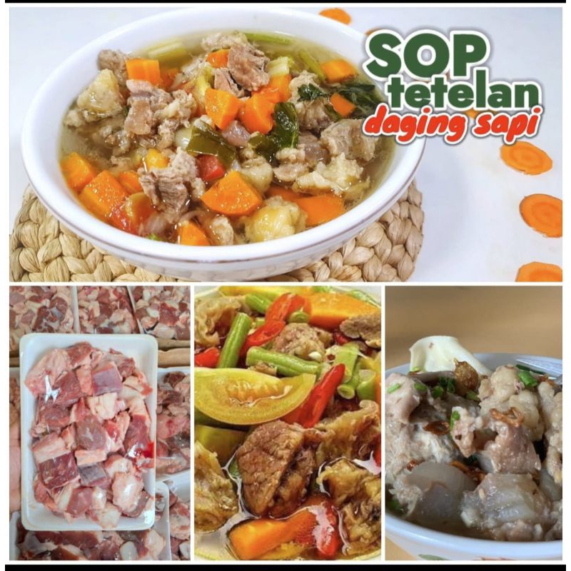 

Tetelan sapi frozen 500gram