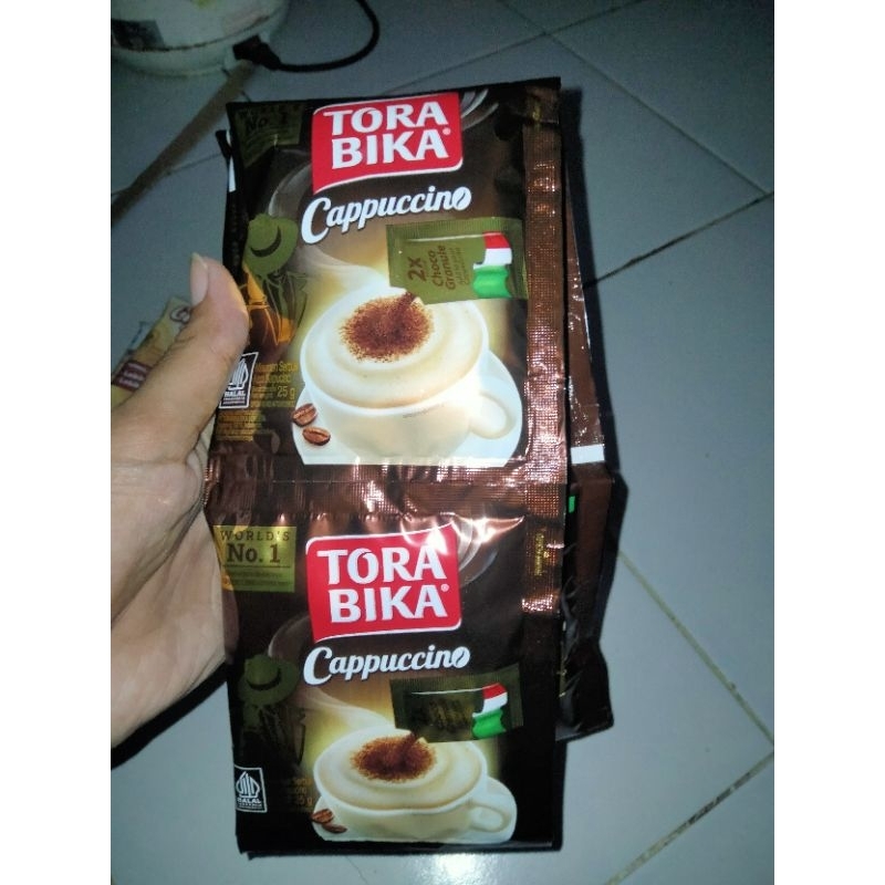

Torabika Cappucino 10's x 25g tanpa sendok