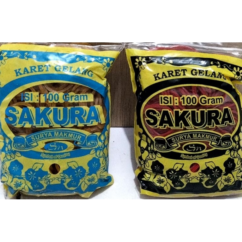 

Karet Kuning Sakura Karet Merah Sakura 100 Gram