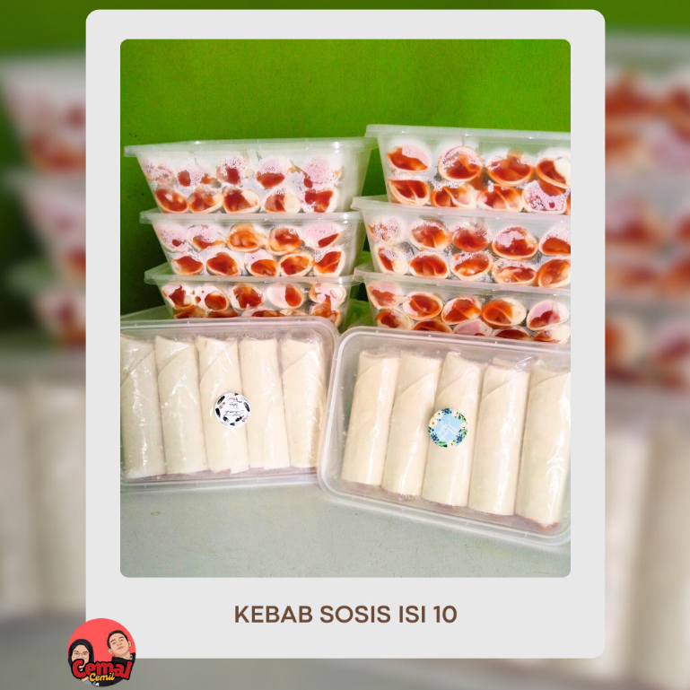 

KEBAB SOSIS FROZEN / KEBAB HOMEMADE / BISA COD