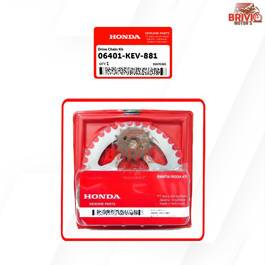Rantai Roda Kit Drive Chain Kit 06401 KEV 881