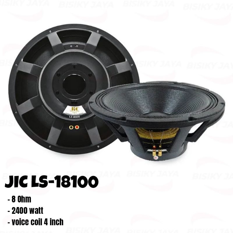 Speaker 18 inch JIC LS-18100 Original Speaker JIC LS18100