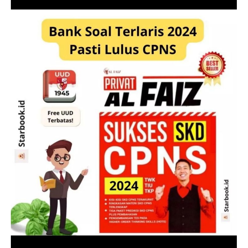 

Alfaiz sukses skd cpns 2024 Fr soal merah LM