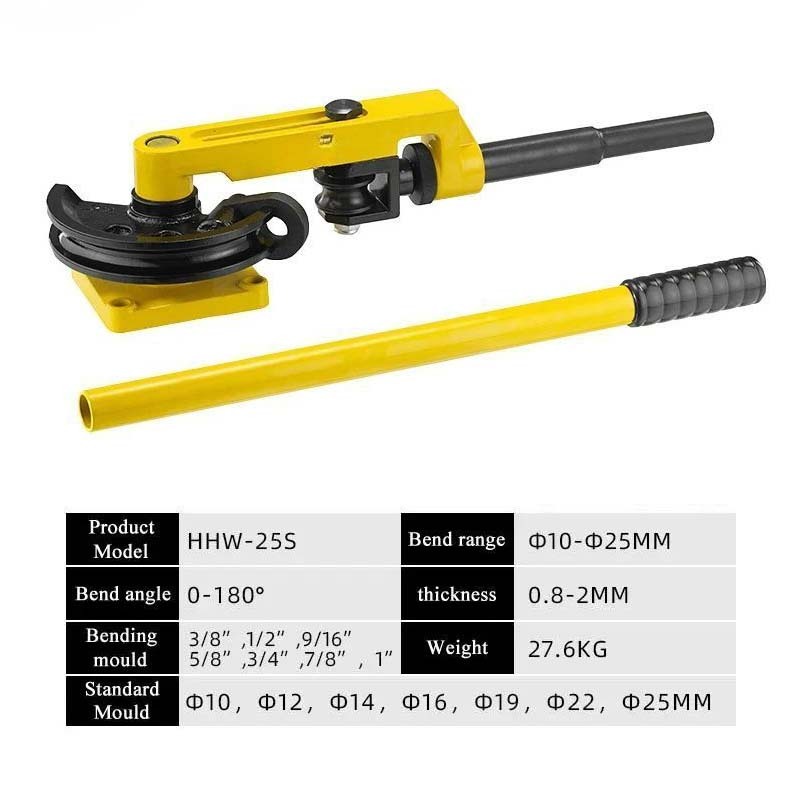 OneKlik - Bending Pipa Besi Alat Bending Pipa Besi Manual Alat Pembengkok Pipa Besi Beton Alat