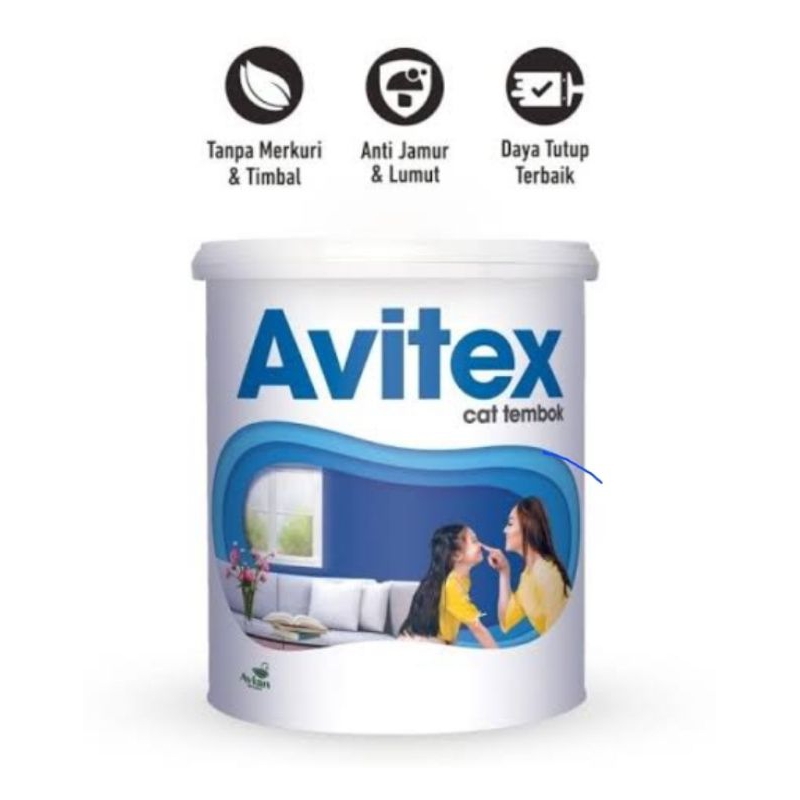 Cat Tembok Avitex Interior - 5kg