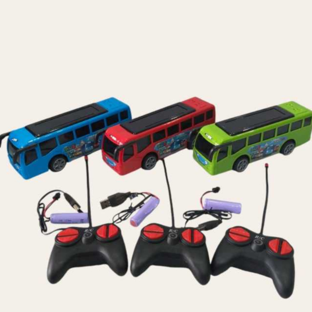 Mainan Mobil Remote Control Bus Lampu Anak Lucu Mainan Mobil Remot Bis