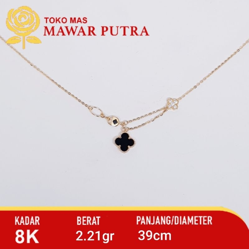 Kalung Vancleef fashion UBS gold 8K