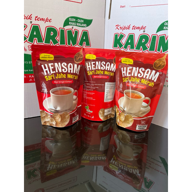 

Sari Jahe Merah Minuman Herbal Instan | Khas Kota Malang