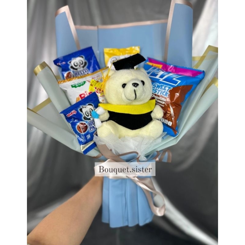 

buket snack | bouquet snack| hadiah wisuda | kado ulang tahun | gift valentine
