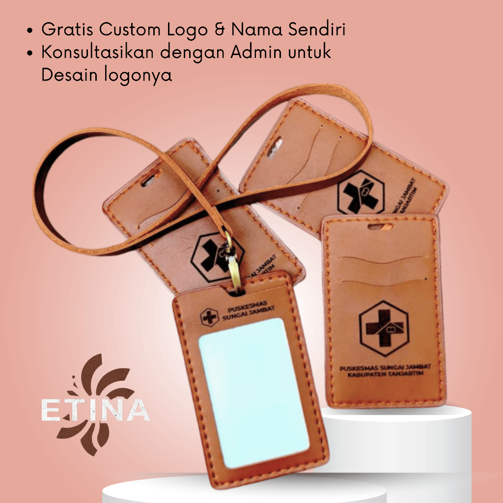 

Lanyard Id Card Custom Logo Kesehatan