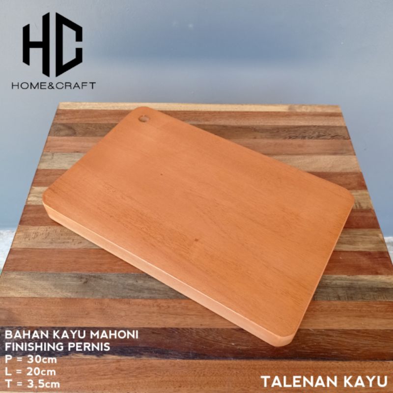 Talenan kayu mahoni