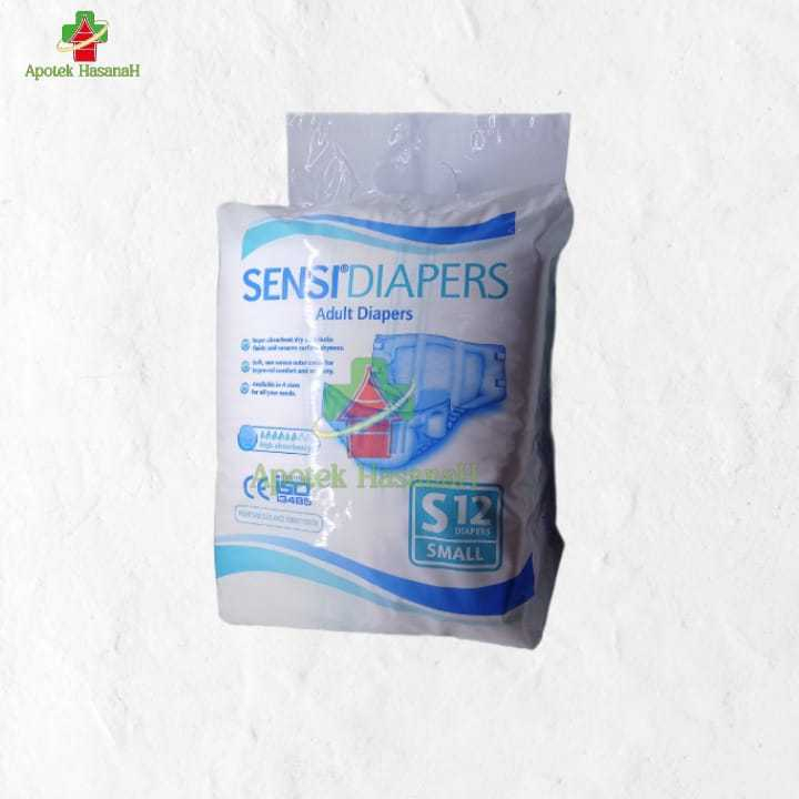 Sensi Adult Diapers Popok Dewasa Size S12