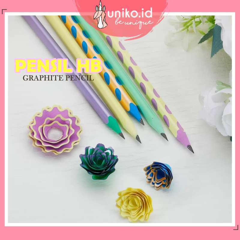 

UNIKO.ID HB PENSIL /GRAPHITE PENCIL PENSIL 1 PCS PENSIL PEGANGAN MUDAH PENSIL SEGITIGA PENSIL LUBANG