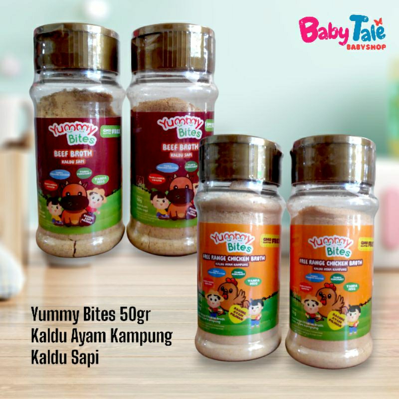 

Yummyy Bites Powder Beef Broth Chicken Broth | Kaldu Ayam | Kaldu Sapi