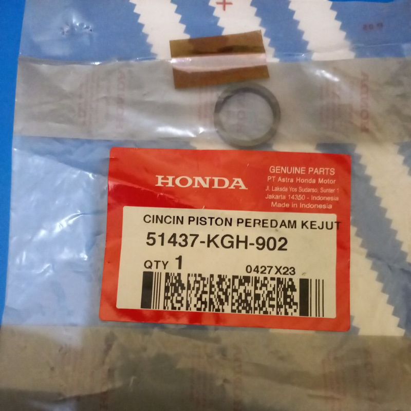Cincin Piston Peredam Kejut Shock Depan Beat Vario Scoopy 51437KGH902