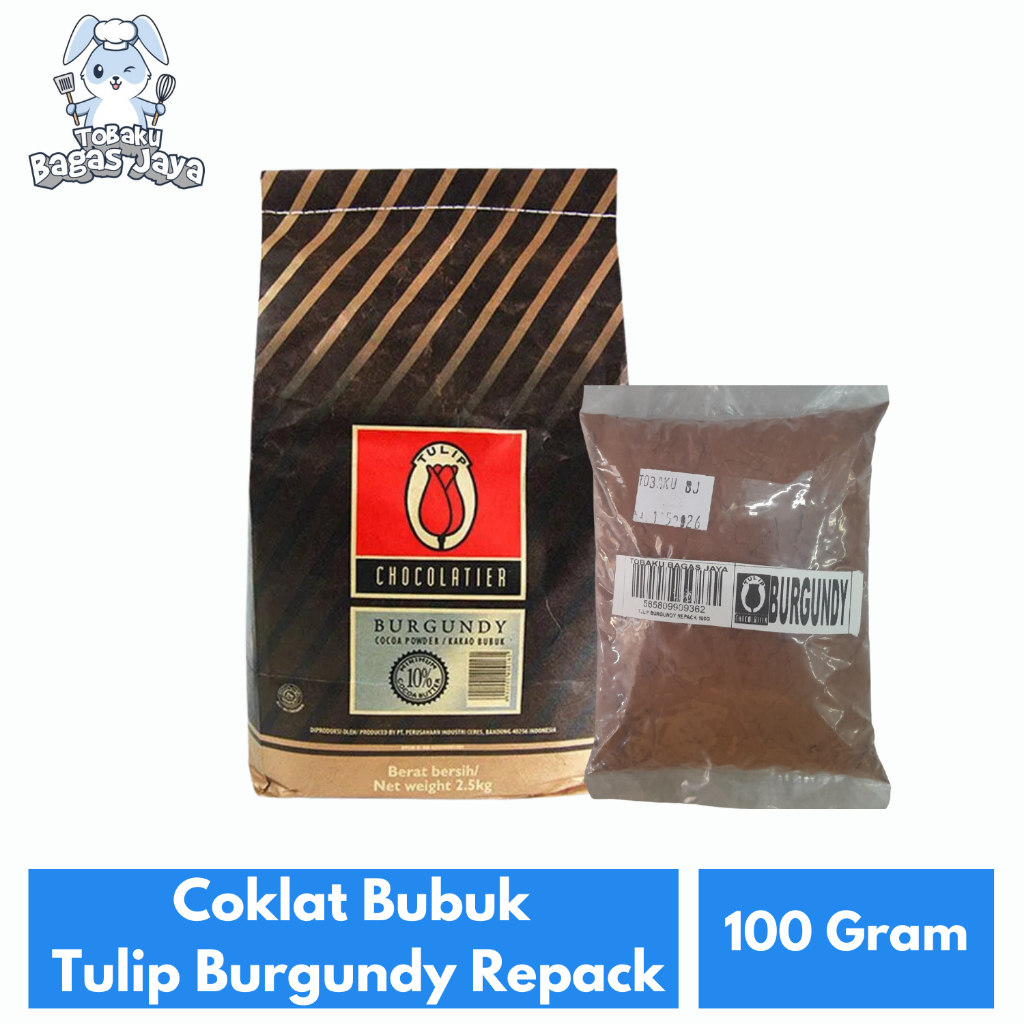 

Coklat Bubuk Tulip Burgundy Repack 100 Gram