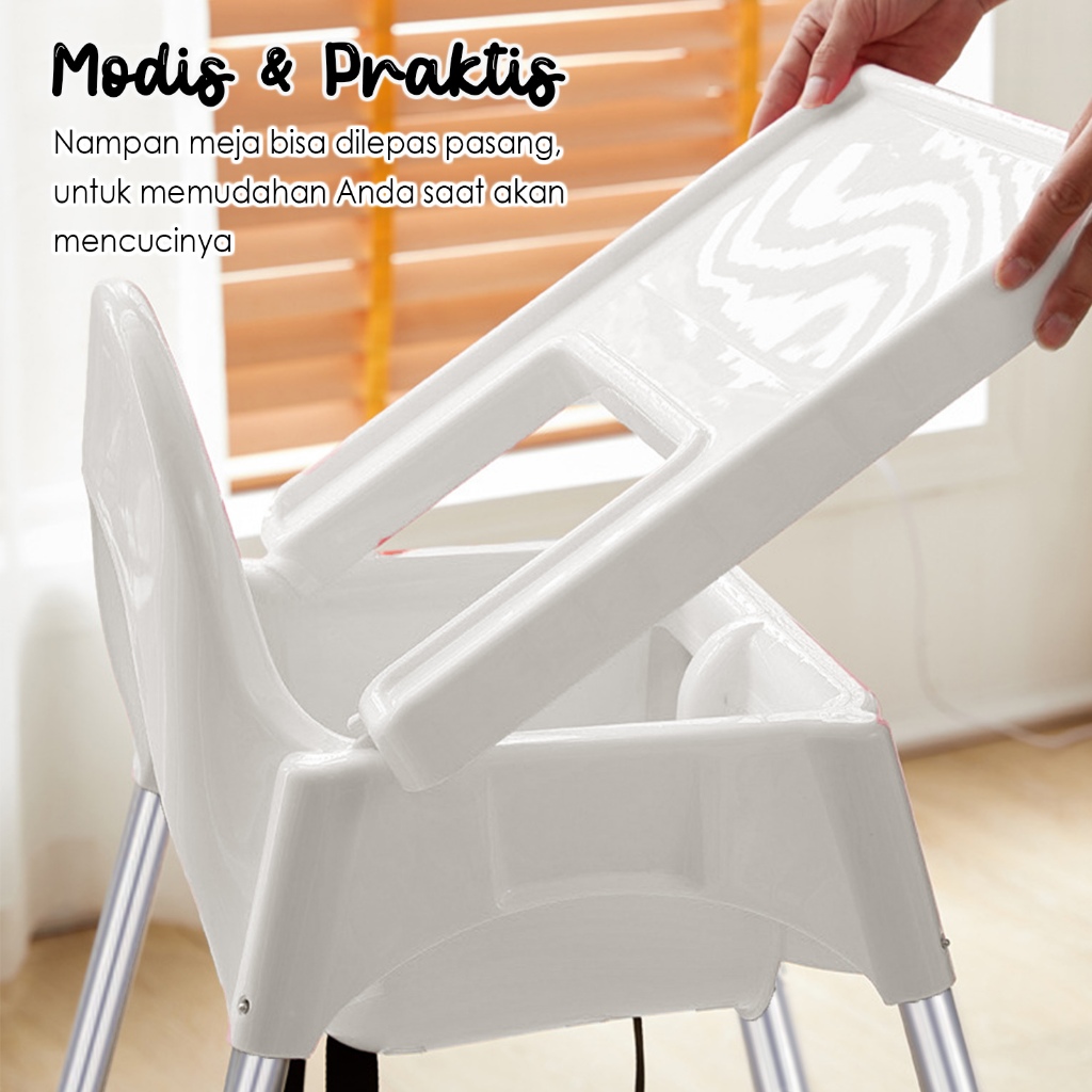 Promo Kursi Makan Bayi Kursi Makan Balita Baby Chair Kursi Makan Bayi Baby My Chair Baby Multifungsi