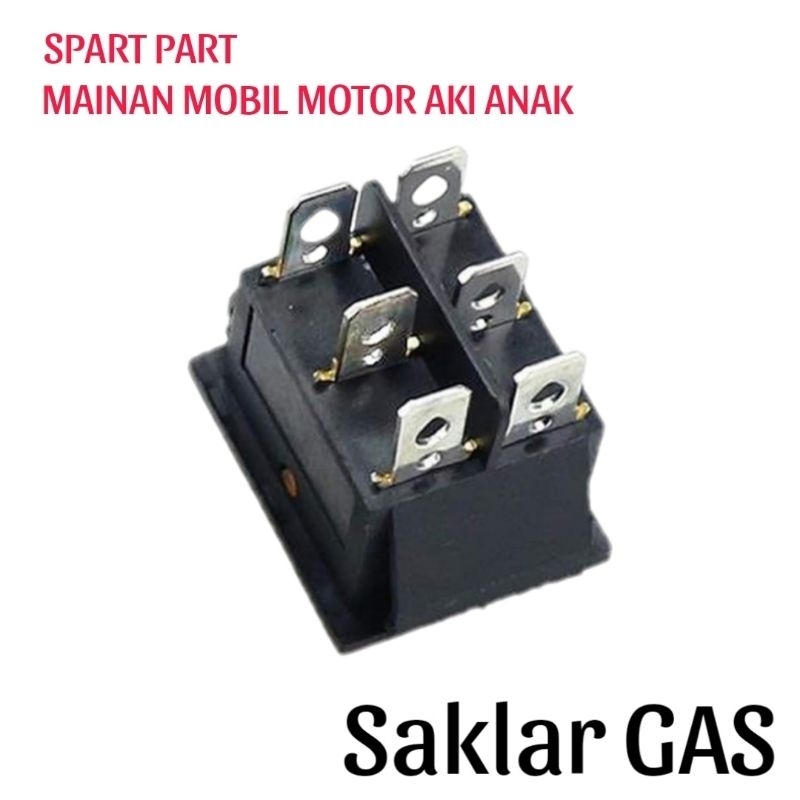Saklar GAS Spare Part Mainan Mobil Motor Aki Anak