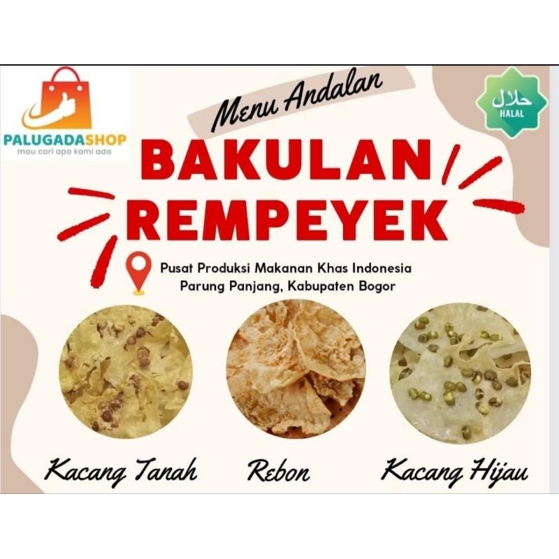 

Rempeyek Snack Indonesian Food