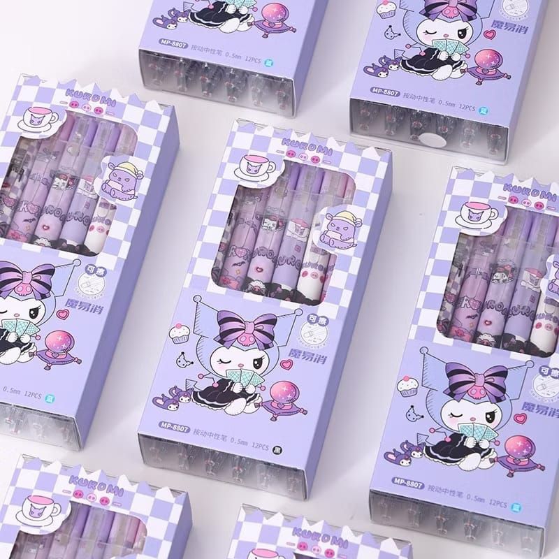 

BMD - 1 PCS PULPEN HAPUS Pen Gel Erasable Pen Gel Mekanik Sanrio Bisa Dihapus random tinta biru