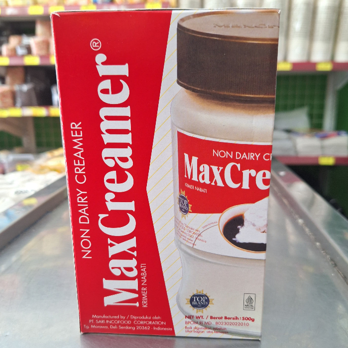 

INDOCAFE MAX CREAMER KEMASAN REFIL NON DAIRY 500GR | CREAMER REFIL 500GR