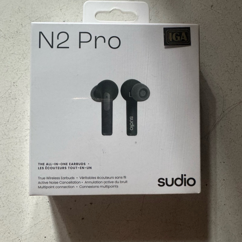 SUDIO N2 PRO TWS TRUE WIRELESS BLUETOOTH