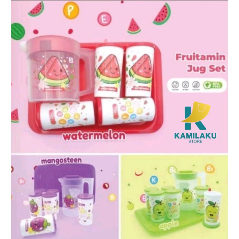 Teko Set Nampan Watermelon
