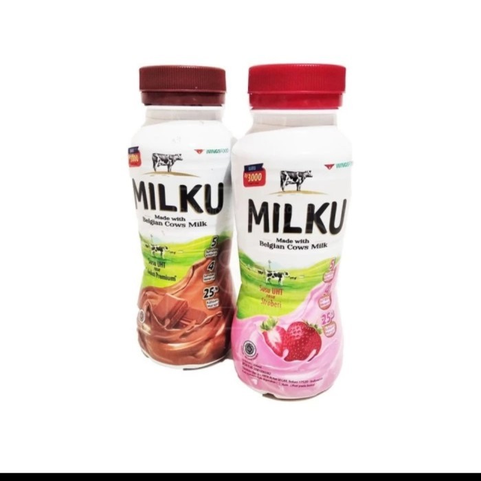 

PAKET HEMAT 2pcs MILKU SUSU UHT 200ML