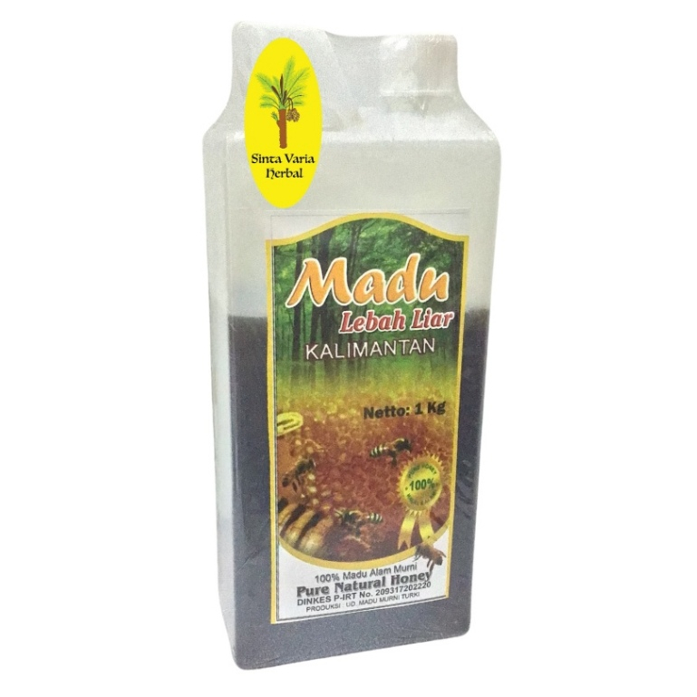 Madu Lebah Liar Kalimantan 1kg I Original I Madu Asli Kalimantan