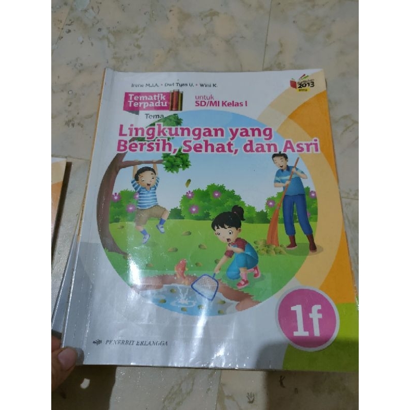 Buku Tematik 1f Kelas 1 Kurikulum 2013 Erlangga