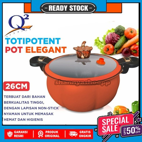 PRESTO Q2-8126 / PANCI PRESTO LABU 26CM Q2 8126 / 24 CM TOTIPOTENT POT / PANCI PRESTO VIRAL / NON ST