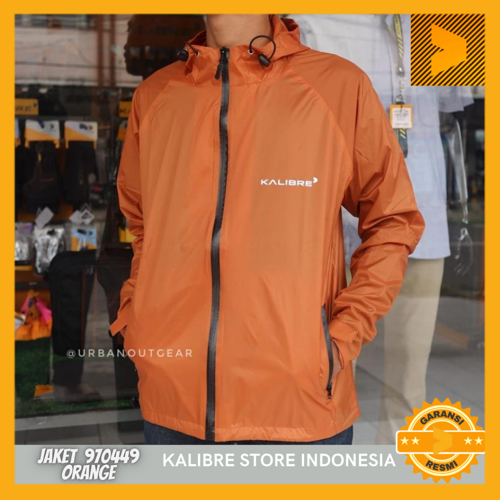 Jaket Kalibre Running 05 Apricot orange 970449